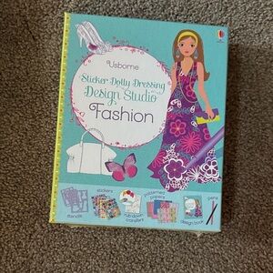 Usborne Sticker Dolly Dressing Design Studio Fashion - kit NEW